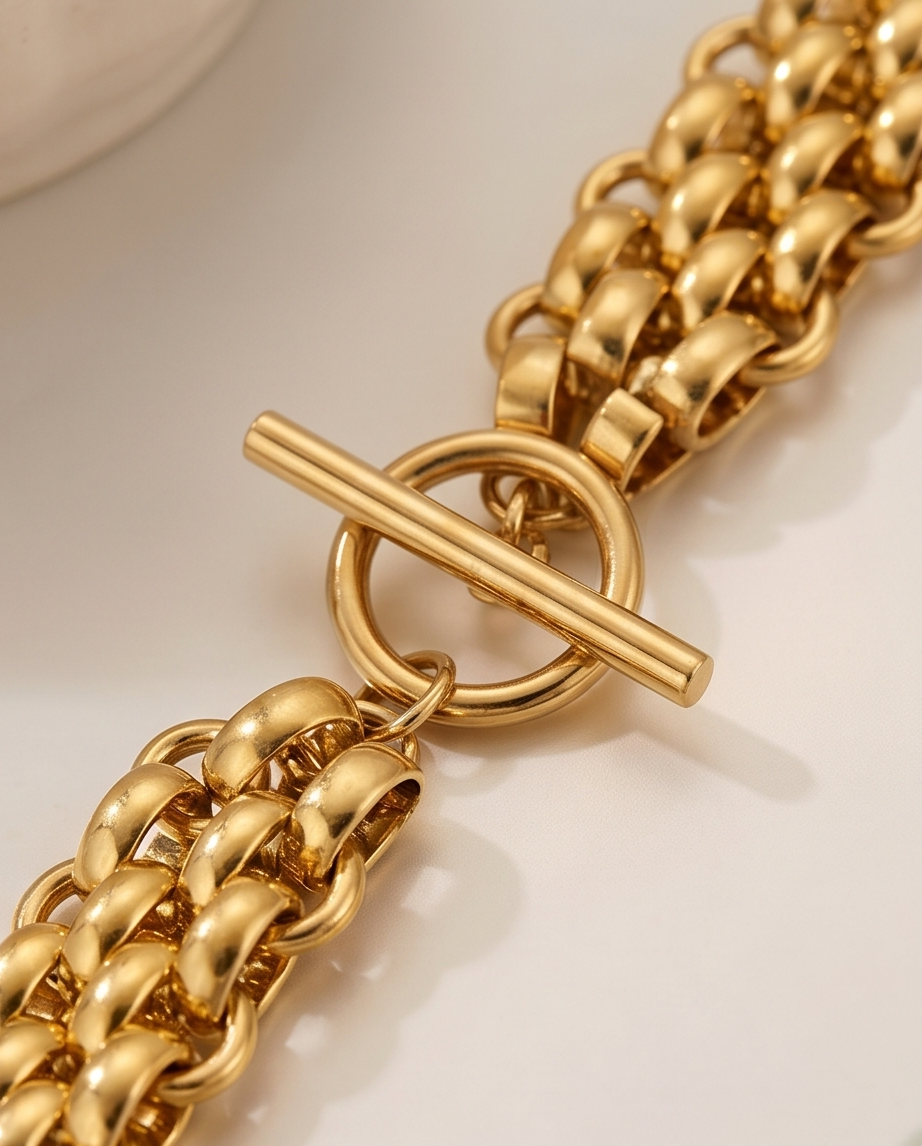 Serena Armband - Edelstahl 18 K vergoldet