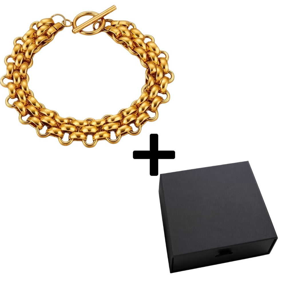 Serena Armband - Edelstahl 18 K vergoldet