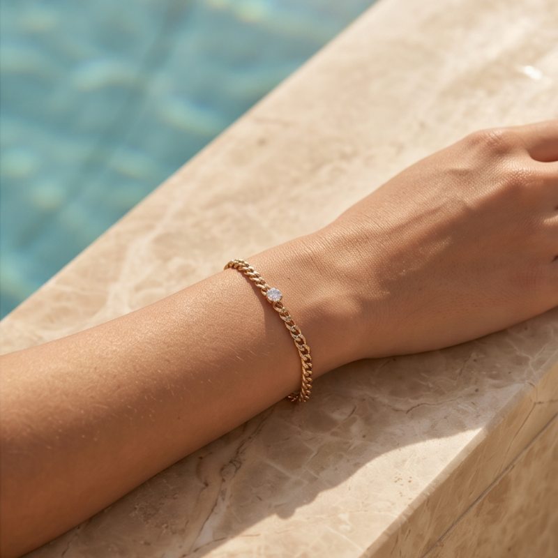 Valentina Armband - Edelstahl 18K vergoldet