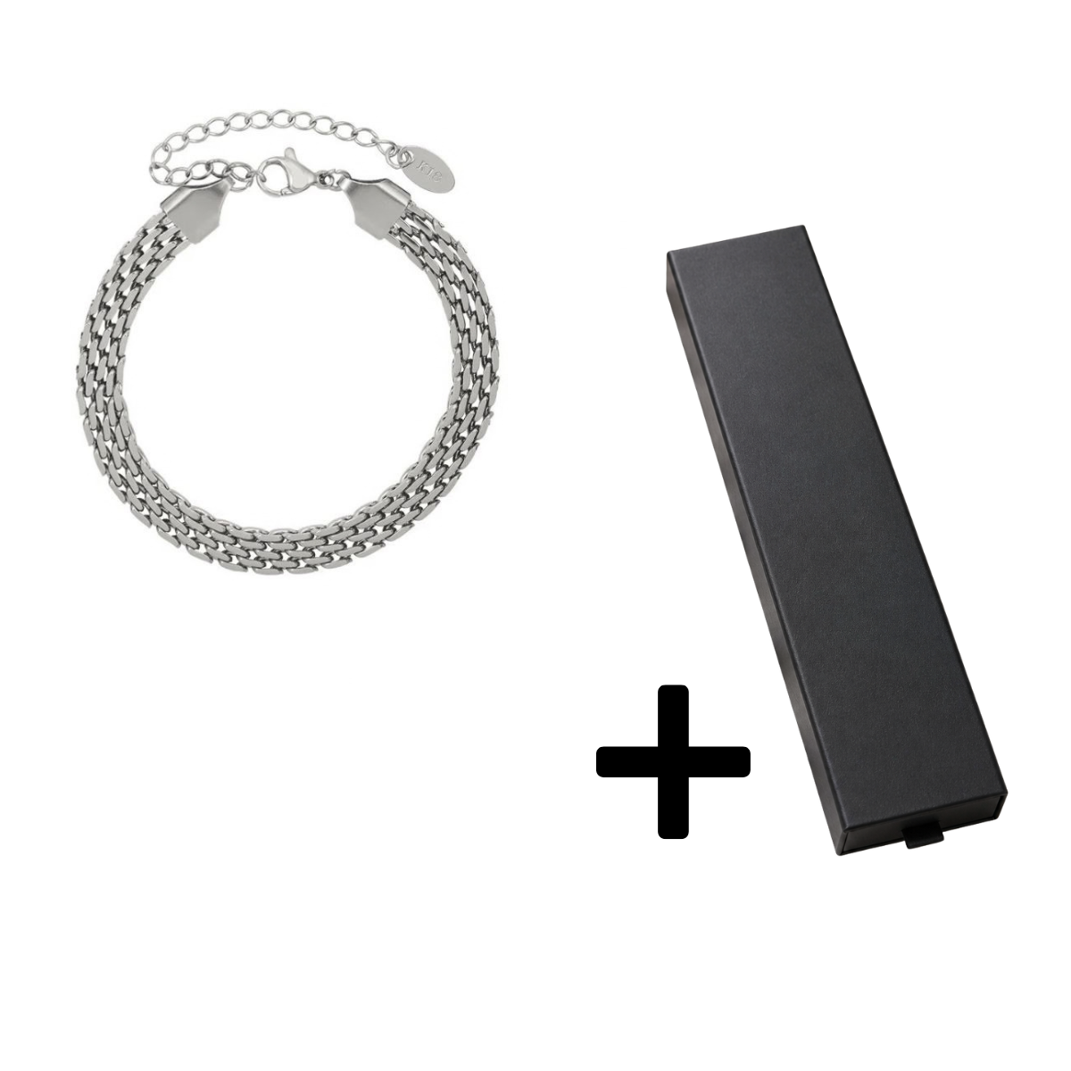 Stella Shine Armband - Edelstahl