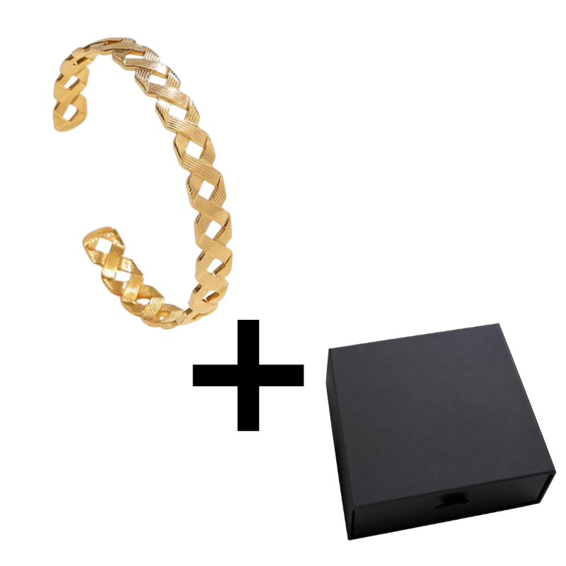 Nova Armreife - Edelstahl 18K vergoldet