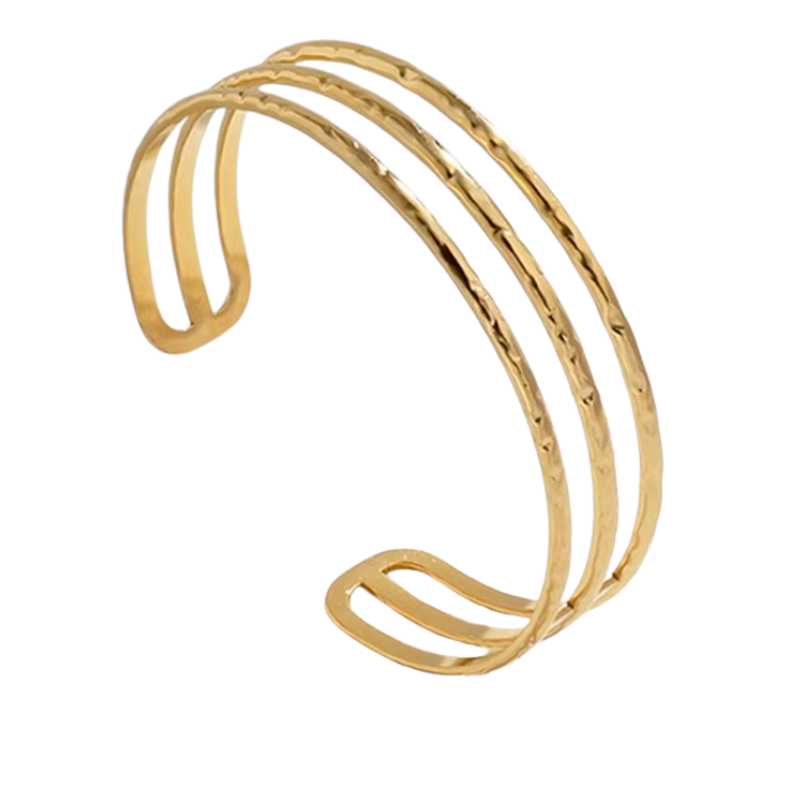 Luna Armreife Edelstahl - 18K vergoldet