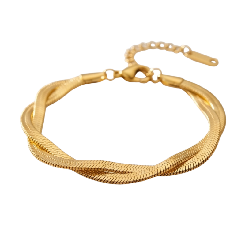 Noe Armband - Edelstahl 18K vergoldet