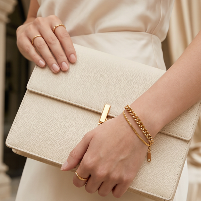 Serena Armband - Edelstahl 18K vergoldet
