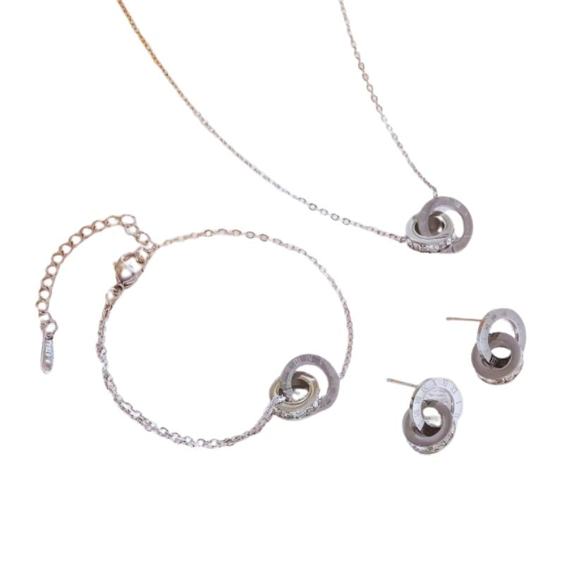 Roman Luxe Set - Edelstahl