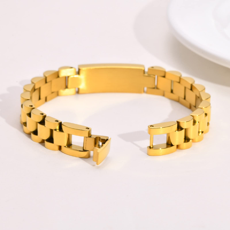 Royal Glow Armband - Edelstahl 18K vergoldet