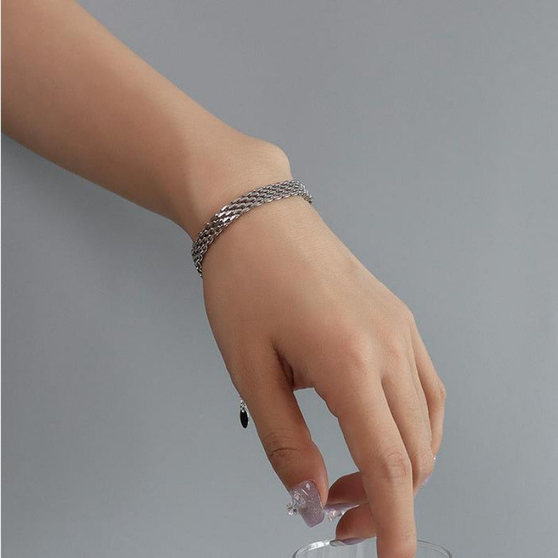 Stella Shine Armband - Edelstahl