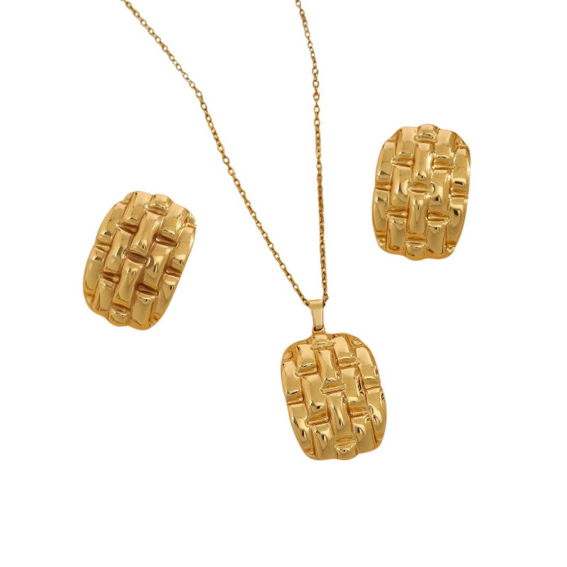 Aurelia Schmuckset - Edelstahl 18K vergoldet