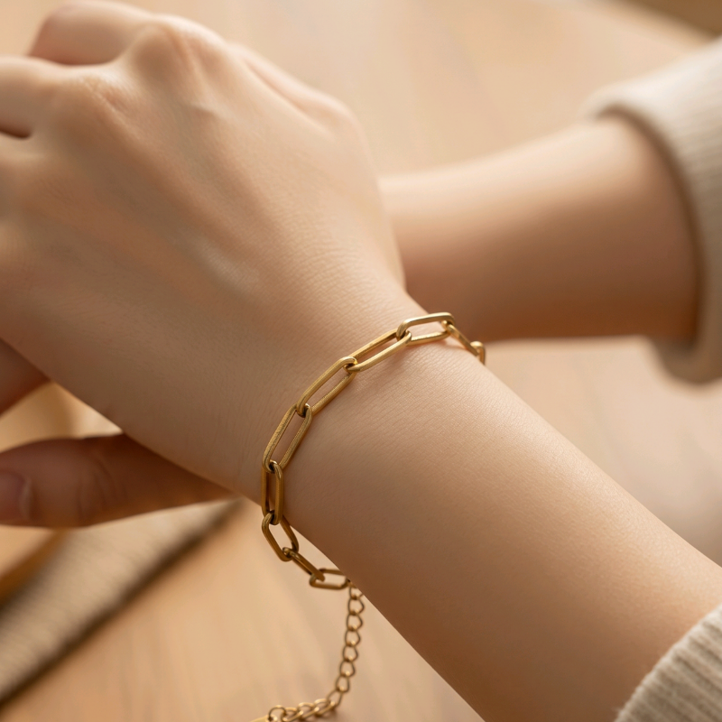 Maris Armband - Edelstahl - 18 Karat vergoldet