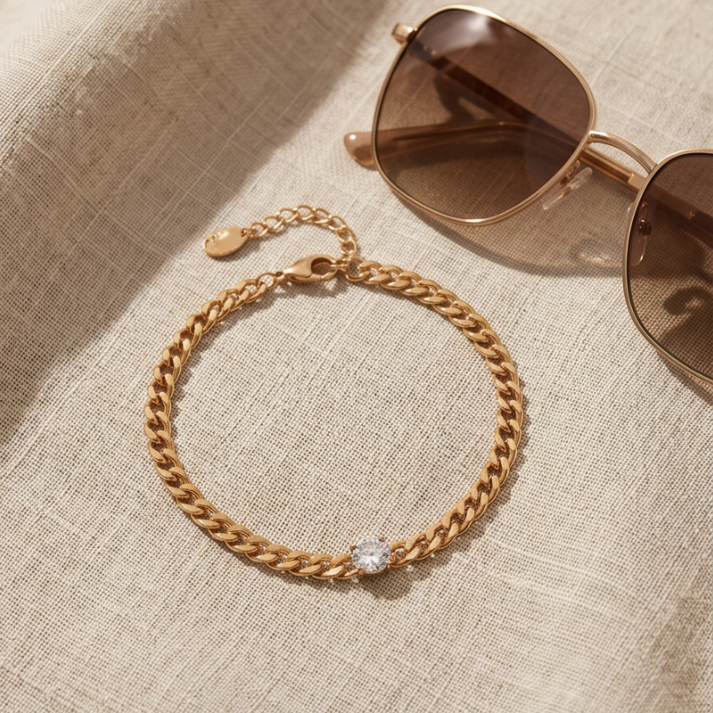Valentina Armband - Edelstahl 18K vergoldet