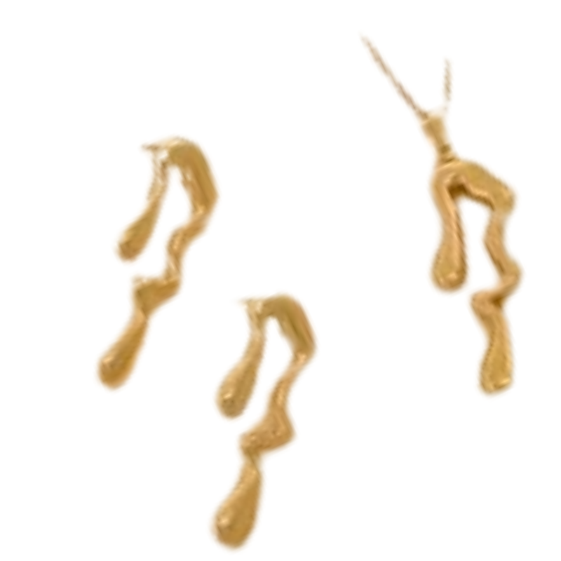 Nala Schmuckset - Edelstahl 18K vergoldet