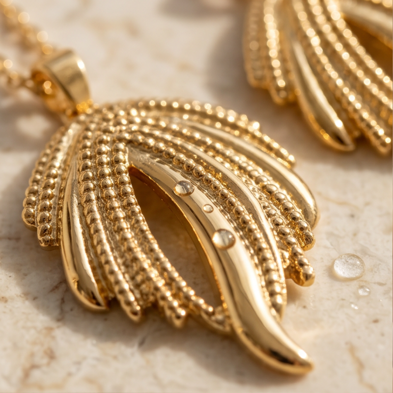 Lunara Schmuckset- Edelstahl 18K vergoldet