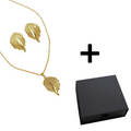 Lunara Schmuckset- Edelstahl 18K vergoldet