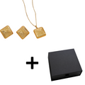 Golden Charm - Edelstahl - Schmuckset