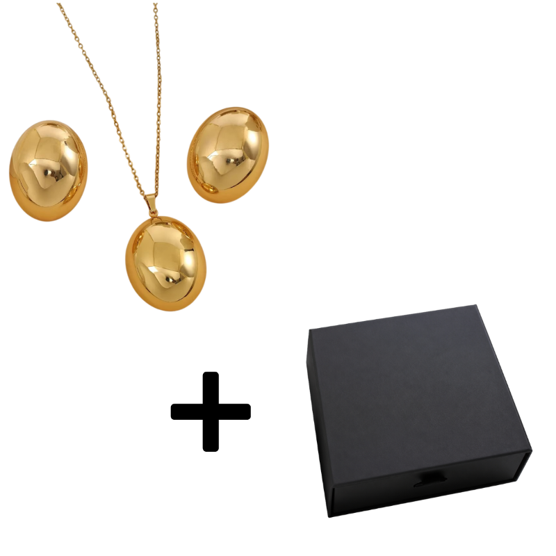 Aurelia Schmuckset - Edelstahl 18K vergoldet