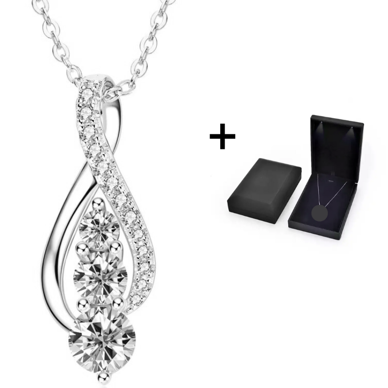 Lumina Moissanit Halskette