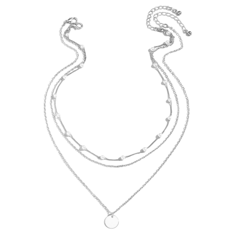 Medallion - Edelstahlhalskette 18K vergoldet